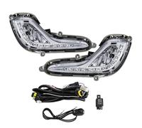 FPQOVV Assembly Fog Lamp Compatible With Hyundai For Accent 2012 2013 2014 2015 2016 2017 Daytime Running Light Fog Lamp Assembly Headlight Car Accessories