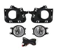 FPQOVV Assembly Fog Lamp Compatible With Toyota For Prius C For Aqua 2012 2013 2014 Fog Lamp Assembly Front Bumper Daytime Running Light With Bulb Wire Switch