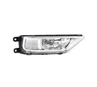 FPQOVV Assembly Fog Lamp Compatible With VW For Tiguan 2017 2018 2019 2020 2021 Left Right Front DRL Bumper Fog Light Assembly Fog Lamp With Bulbs(Right)