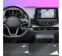 FPQOVV Car GPS Navigation Film Compatible With Vw For ID For Buzz 2023 Car Gps Navigation Tempered Glass Screen Protector Interior Accessories(12 inch)