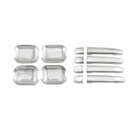 FPQOVV Door Handle Cover Compatible with Mercedes for Benz for ML300 for W163 1998 1999 2000 2001 2002 2003 2004 2005 Modified Car Door Handle Bowl Cover Trim(Handle and Bow)