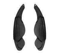 FPQOVV Internal Accessories Compatible with Jaguar for XJ 2010-2017 Car Steering Wheel Shift Paddle Shift Lever Extender Car Interior(Black)