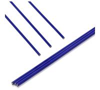 Fpreeza 3 Sticks Brazing Rods Solder Flux Coated Solder Kits High Temperature Resistance, Brazing Welding Rods