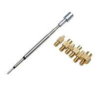 Fpreeza C210/TS21/HS-02B Heat Insert Nut Iron Tip Trimming Kit 3D Print Modify Finishing Tool Internal Thread Soldering Iron Tip
