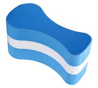 Fpreeza Foam Pull Buoy Eva Kick Legs Board Kids Adults Pool Swimming Training-Blue+White