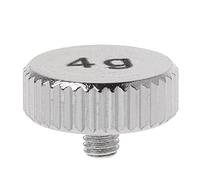 Fpreeza Headshell 4G Shell Weight Turntable Metal Electric Instrument Parts for SL1200 SL1210 MK2 3 5 M5G Stylus DJ,Silver