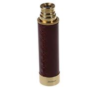 Fpreeza Pocket telescope Brass 25x30 binoculars Monocular Telescope Hand telescope in gold