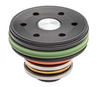 FPS Airsoft Gearbox POM Double O-Ring Bearing Vented Piston Head