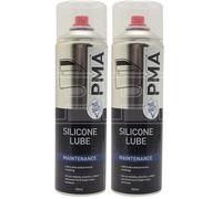 FPS DISTRIBUTION PMA Silicone Lube 500ml Aerosol (Pack of 2)