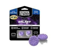 FPS Freek Galaxy Purple for PlayStation 4 (PS4) and PlayStation 5 (PS5), Performance Thumbsticks, 3D Texture Thumb Grip Stick Joystick Thumbstick, Thumbstick Extender for PS5 (1 High-Rise, 1 Mid-Rise)
