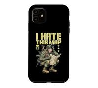 FPS Gamer Funny I Hate This Map Military Video Game Player Case for iPhone 11