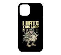 FPS Gamer Funny I Hate This Map Military Video Game Player Case for iPhone 12/12 Pro