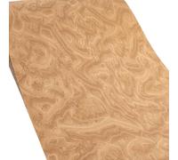 FPTXR - Wood Elm Burl - Textured Veneer - 0.3mm x 2.5m x 0.58m - Ideal for DIY, Furniture, Home & Car Interiors, Wall Decoration