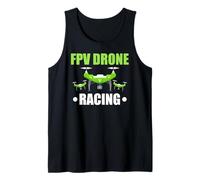 FPV Drone Racing Speed League Tech Squad Tank Top
