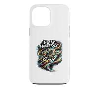 FPV Freestyle Soul Quad Pilot Drone Vintage Art Gift Case for iPhone 13 Pro Max