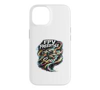 FPV Freestyle Soul Quad Pilot Drone Vintage Art Gift Case for iPhone 14