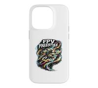 FPV Freestyle Soul Quad Pilot Drone Vintage Art Gift Case for iPhone 14 Pro