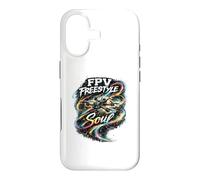 FPV Freestyle Soul Quad Pilot Drone Vintage Art Gift Case for iPhone 17