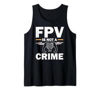 FPV Is Not a Crime Tech Freedom Flight Squad Tank Top