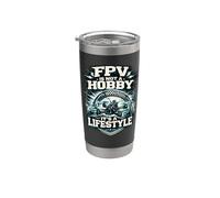 FPV is Not A Hobby Lifestyle Drone Pilot Quad Gift Stainless Steel Insulated Tumbler