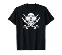 FPV Pilot Drone Skull Pirates Jolly Roger T-Shirt