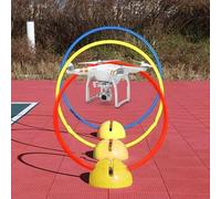 FPV Race Kit for Drone Racing - DIY Quadcopter Obstacle Course Set with Easy-Assemble Hoop Gates - Ideal for League Competitions, Includes 3 Gates