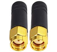 FPV Small WiFi Antenna 2.4GHz Bluetooth Mini WiFi Antenna Wireless Omni Thumb Antenna mmdvm Network Router RP SMA Male TX RX Mini RHCP Racing Drone Antenna for Multicopter Back Up Camera Pack of 2