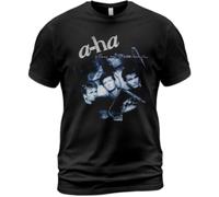 FPVAWKBL Cotton Unisex T-Shirt Stay on These Roads A-Ha Shirt Music Paul Waaktaar-Savoy Black
