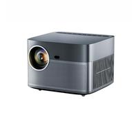 FPVAWKBL QUYNAGER Home Bedroom Home Theater Intelligent 1080p Projector Living Room Meeting Office Screen Projection Projector (D As shown)