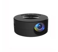 FPVAWKBL QUYNAGER Household Mini LED Projector Portable Wirecast Projection Device Optical LCD Display with Wire Mirroring Function (D As shown)