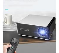 FPVAWKBL QUYNAGER Projector Home Bedroom Office Projector 1080P Cell Phone Projection Screen Dormitory Home Theater (D As shown)