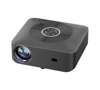 FPVAWKBL QUYNAGER Projector Home High Brightness Intelligent Projector Living Room Home Theater 1080P Screen Projector Casting Wall (D As shown)