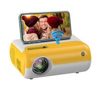 FPVAWKBL QUYNAGER Projector P80 Support 1080p 3800 Mini Projector Home Cinema Movie LED Projetor (D