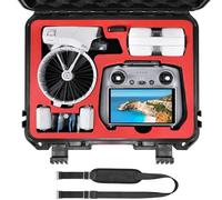FPVtosky Case for dji Flip Fly More Combo, Waterproof Travel Hard Case for Flip Drone and Battery Accessories
