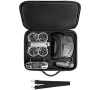 FPVtosky Case for DJI Neo 2 Motion Fly More Combo, Portable Bag for Neo 2 Compatible with RC Motion 3 & Goggles N3 & Batteries & Charging Hub Accessories, Waterproof PU Travel Storage Case（Case Only）