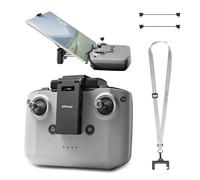 FPVtosky Disassembly Tablet Holder for DJI Lito 1 / X1 / Mini 5/4 Pro/Mini 4K/2 SE/Neo 2/Flip, 7-12 Inch Folding iPad Mounting Bracket, Includes Collar and 2 Cables for DJI RC-N1/N2/N3