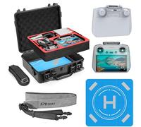 FPVtosky Hard Case Set for DJI Mini 5 Pro, Drone Accessories Kit Includes Dual Layer Case, Landing Pad, Lanyard, Screen Protector, Sunshade Cover for DJI Min 5 Pro (5-IN-1)