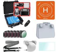 FPVtosky Mini 4 Pro Bundle 7-in-1 Accessories Kit, Dual Layer Mini 4 Pro Case, ND Filters Set, Landing Pad, Lanyard, Screen Protector, Sunshade Cover, Lens Protector for DJI Min 4 Pro Accessories