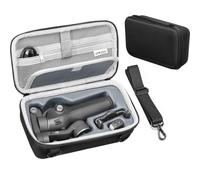 FPVtosky Osmo Mobile 8/7/Osmo Mobile 7P Case, Nylon Portable Storage Bag for DJI OSMO Mobile 8/7/7P Head Stabiliser/OM Fill Light Phone Clamp Accessory, Black (Case Only)