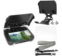FPVtosky RC Pro Controller Protection Kit for DJI Mavic 3 - Includes Sun Hood Cover, Lanyard, Screen Protectors (2)