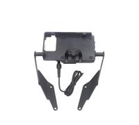 FPWPDGDZK GPS Navigation Bracket For G310R For G310GS G 310 R For G 310 GS 2017 2018 2019 Frame Navigation Bracket Phone Holder Windshield USB And Wireless Charging Mobile Phone Holder(Full Set D)