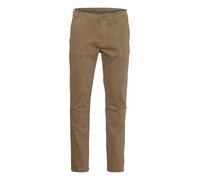 FQ1924 FQCharls Men's Fabric Trousers, Chino Trousers with Button Closure, Side Pockets, Slightly Elastic, Label Detail, Belt Loops, Cotton Blend, Regular Fit, Lead Gray (171118), 38 W/32 L