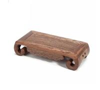 FQCXCKJ Plant Stand Statue Base Vase Stand Crafts Ornament Bracket Teapot Tray Rectangular Scroll Flower Bonsai Bracket (One Color L)