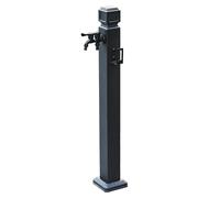 FQCXCKJ Square Vertical Garden Water Column, 24in Anti-Freeze Dual Faucet Hose Bib Irrigation and Watering Solutions (One Color 60cm/24in)