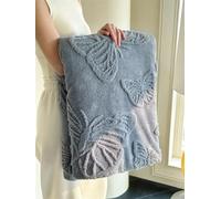 FQCXCKJ Throw Blanket Flannel Blanket Butterfly Fluffy Soft Blanket Sofa Throw Blanket One Piece Bed Blankets (Blu 78.74inX.90.55in)