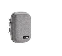 FQERHIYG Maus-Schutzhülle, Stoßfeste Hartschalen-Reisetasche für Logitech GPW1-4/G102-705/M650-750, 13,5 x 9,5 x 6 cm, Grau (Grau)