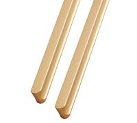 FQFLXY6589 2 Packs Drawer Pulls Wardrobe Handles Cabinet Door Knob Kitchen Cupboard Handles,Door Ring Aluminum Alloy Profile Door Levers for Dresser,Bathroom,Comfortable Grip (Length 800mm,Gold)