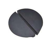 FQFLXY6589 2pcs Cabinet Pulls Solid Wood Handle Half Moon Drawer Handles Kitchen Knobs Half Round Cupboard knockers TV Stand Bedroom Knobber Dresser Wardrobe Levers (Black)