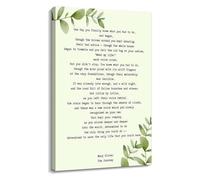 FQHIDMOMX Thought Provoking Quote Canvas Print The Journey Literary Wall-Art for Writers Study Decor Book Lovers Home Office(Framed,12x18inch(30x45cm))