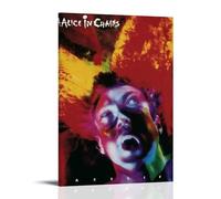 FQHTCUXPC Facelift by Alice in Chains Poster Canvas Oil Painting Canvas Art Poster Home Hanging Painting Bar Art Interior Wall Decoration PosterFrame-style20x30inch(50x75cm)